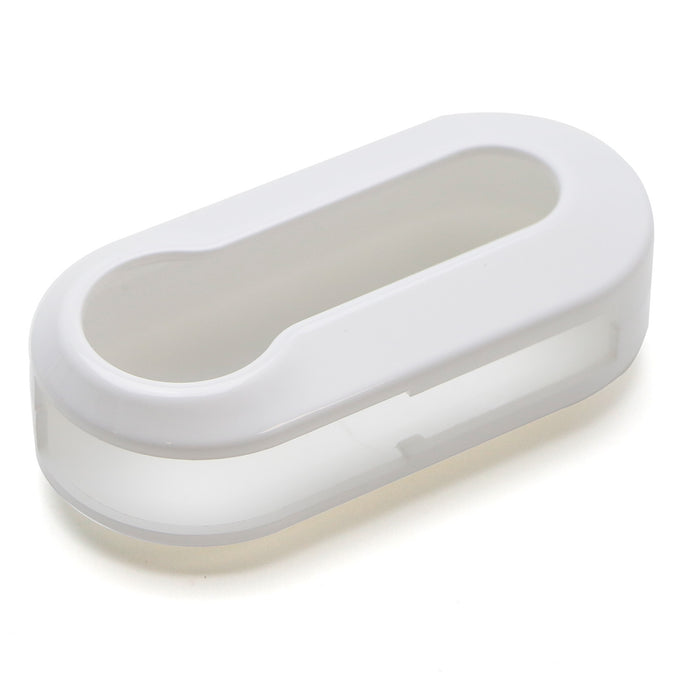 Gloss White Fob Shell Case For FIAT 500 / 500L / 500X / Abarth – 3-Button Folding Key – IJDMTOY