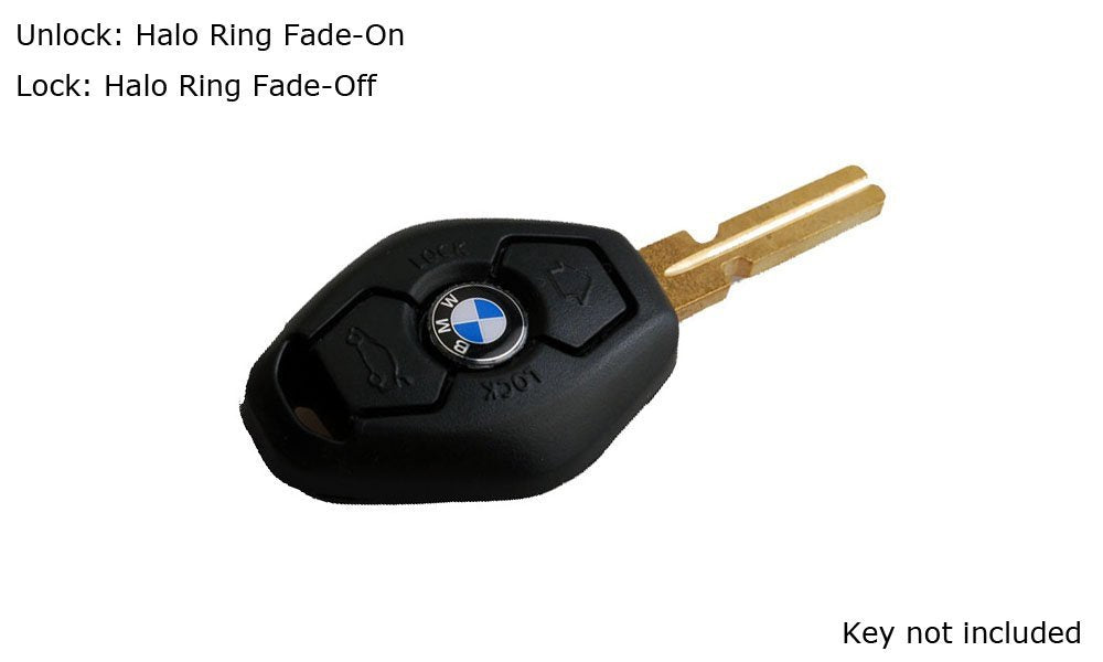 Angel Eyes Halo Rings LED or CCFL Relay Harness with Fade-On Fade-Off Features For BMW (Using OEM Key)-iJDMTOY