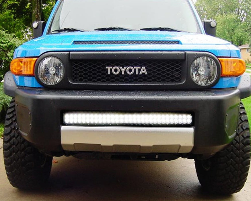 180W 30" LED Light Bar w/ Lower Bumper Bracket, Wirings For Toyota FJ Cruiser