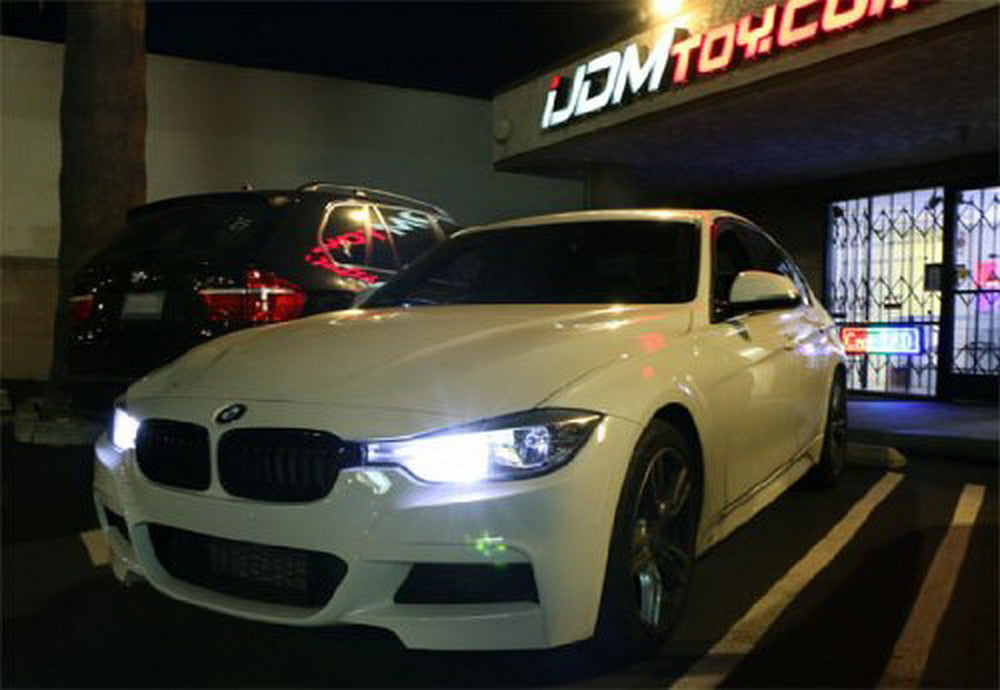 Xenon White Error Free PW24W LED Bulbs For BMW F30 3 Series DRL Daytim —  iJDMTOY.com