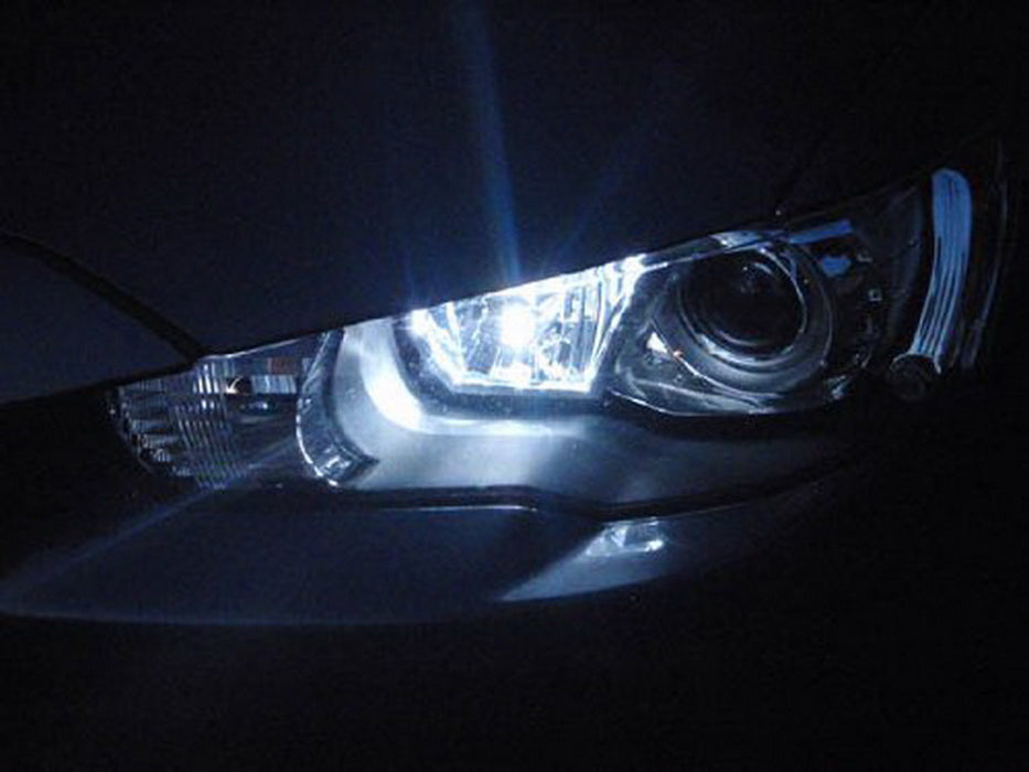 HID Matching White 30-SMD 1156 LED Bulbs for Lancer Evo X Daytime Running Lights