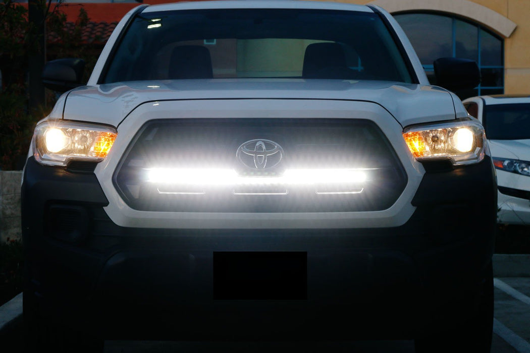 180W 30" LED Light Bar w/ Behind Grill Bracket, Wirings For 16-up Toyota Tacoma