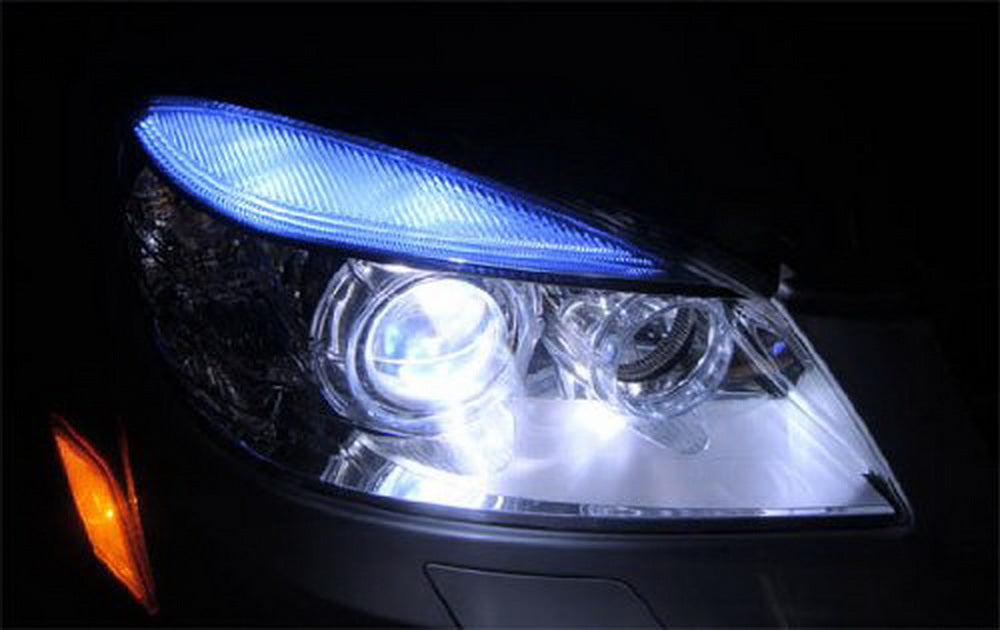 (2) Blue Error Free W5W 2825 LED Bulbs For Audi Mercedes Parking Position Lights