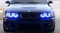 Xenon Headlight RGB Multi-Color LED Angel Eyes For BMW E38 E39 E46 3 5 7 Series