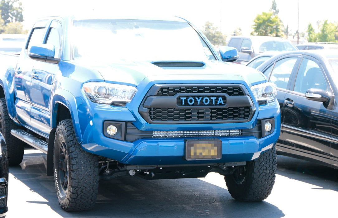 150W 30" LED Light Bar W/ Bumper Brackets & Wiring For 2005-2015 Toyota Tacoma
