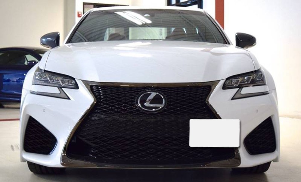 Front Bumper Tow Hook License Plate Mount Bracket For Lexus RC RC