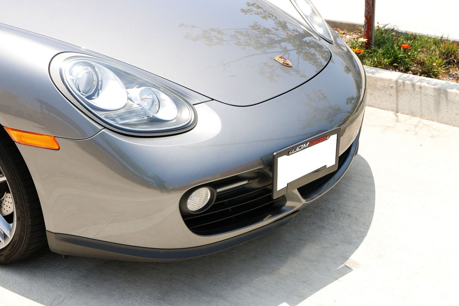 Bumper Tow Hook License Plate Mounting Bracket For Porsche Cayman, Box —