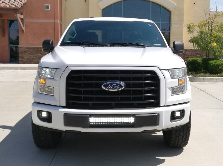 CREE LED Pods w/ Foglight Location Brackets For Ford 15-20 F150, 17-20 F250 F350 CREE LED Pods w/ Foglight Location Brackets For Ford 15-20 F150, 17-20 F250 F350