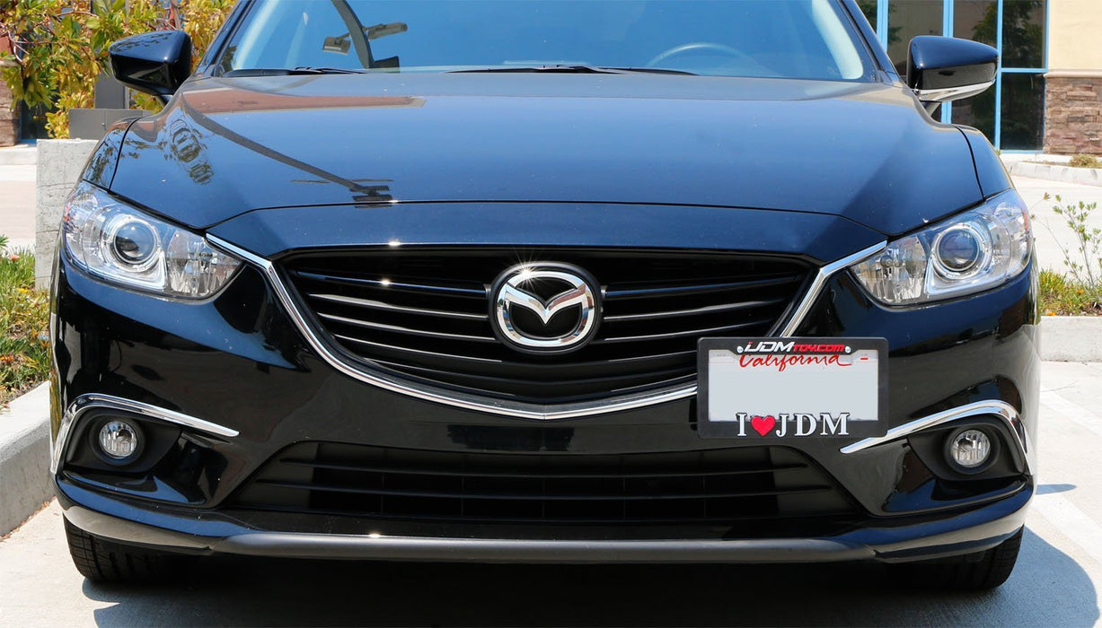 Bumper Tow Hook License Plate Mount Bracket Holder For Mazda3 Mazda6 CX5 MX5 RX8