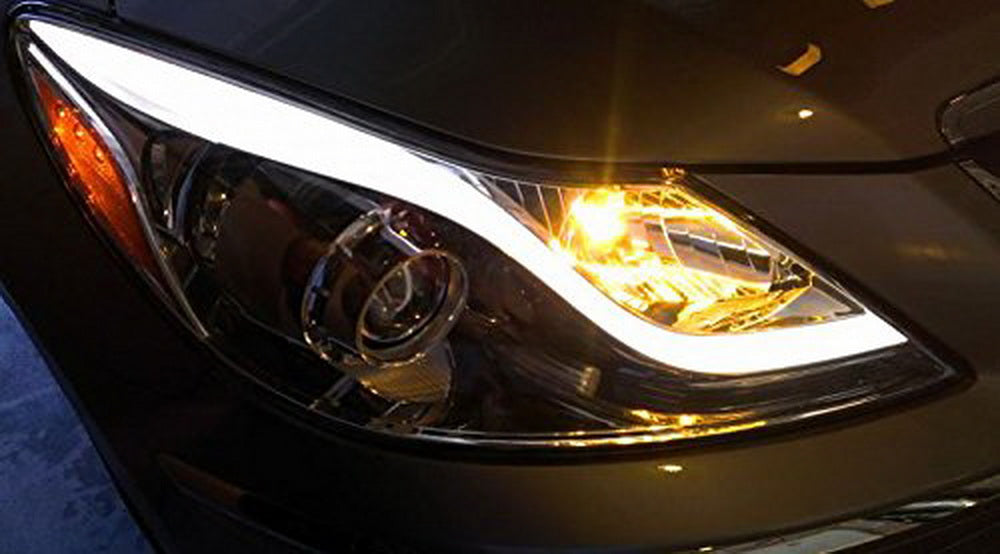 Selective Yellow 80W CREE H7 LED Bulbs For Hyundai High Beam DRLs