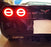 Red Lens w/ Chrome Reflex Full LED Halo/Laser Tail Lamps For 2005-13 C6 Corvette