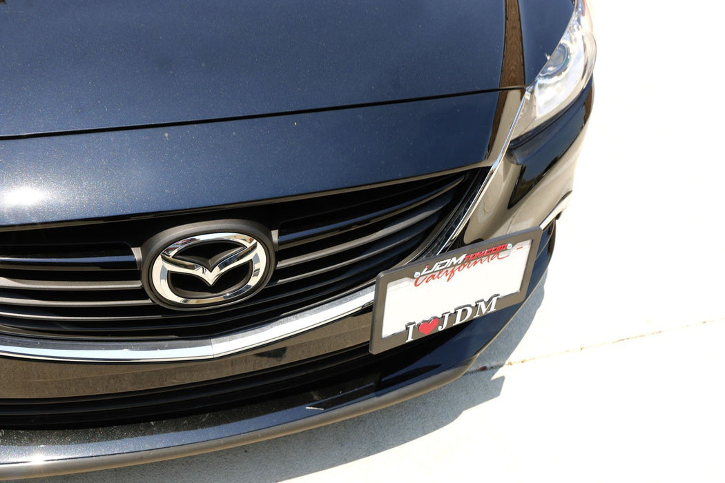 Bumper Tow Hook License Plate Mount Bracket Holder For Mazda3 Mazda6 CX5 MX5 RX8