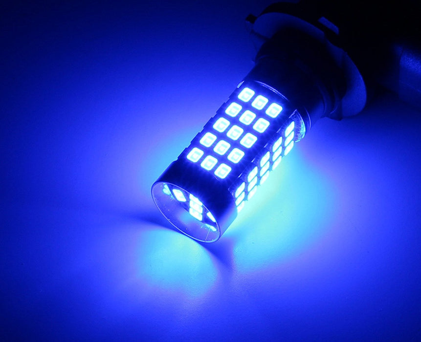Blue 9005 68-SMD LED Bulbs For High Beam Daytime Running Light DRL Driving Lamp