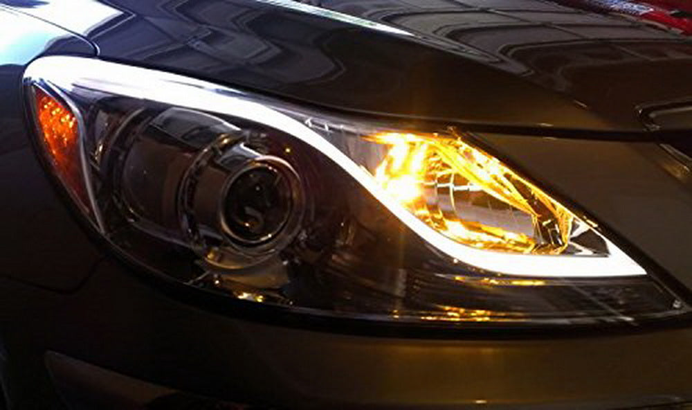 Selective Yellow 80W CREE H7 LED Bulbs For Hyundai High Beam DRLs