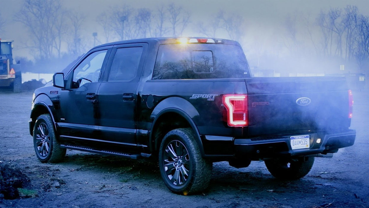 2pc LED Strobe Warning Light Flashers For Truck Trailer Pick-up SUV