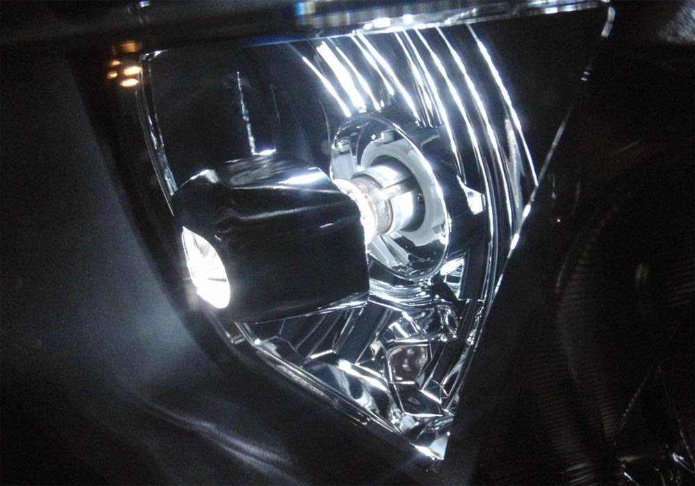 Xenon White Reflector LED Bulbs For 08+ Mitsubishi Lancer Evo Daytime DRL Lights