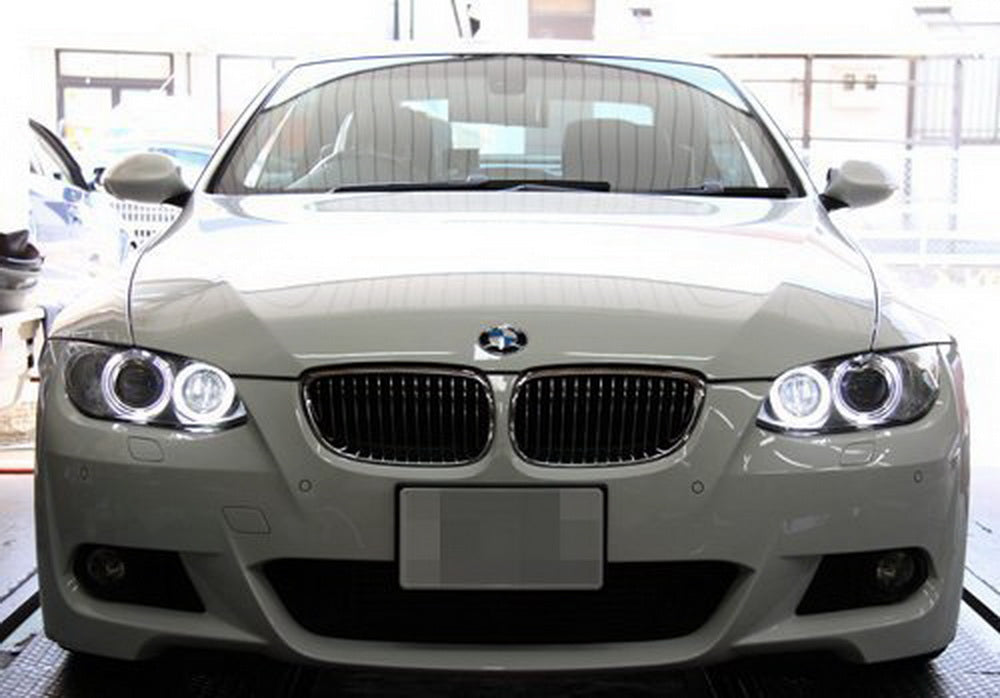20W 7000K White BMW H8 LED Angel Eyes Ring Marker Light Bulbs For 1 3 5 X Series