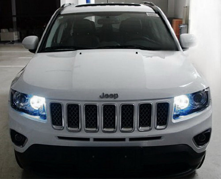HID White 30-SMD LED Bulbs For 2011-2016 Jeep Compass For Daytime Running Lights