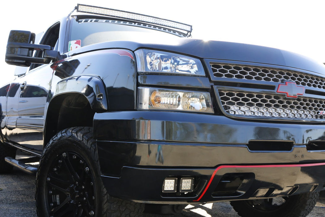 80W Dual LED Pods w/ Foglight Bracket/Wirings For Avalanche Silverado iJDMTOY.com 80W Dual LED Pods w/ Foglight Bracket/Wirings For Avalanche Silverado iJDMTOY.com