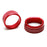 2pc Red 2/4WD Selector & Headlight On-Off Switch Knob Cover Trims For 19-up RAM