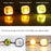 Selective Yellow 80W CREE 9006 HB4 LED Bulbs For Fog Lights Driving Lamp