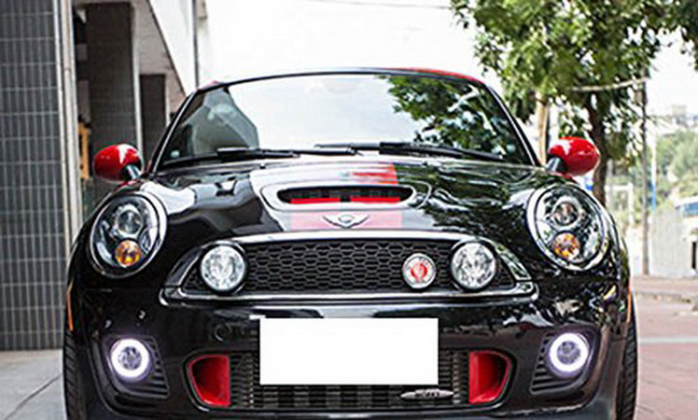 Performance Mini Starlight Direct Fit LED Halo Daytime Running Lights Fog Lamps Assembly For MINI ...