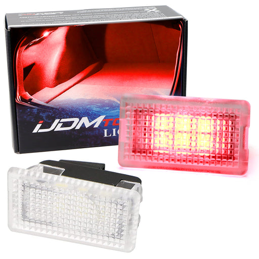 Red Super Bright Full LED Door/Footwell/Glove Box/Trunk Lamps For Tesla 3 Y X S