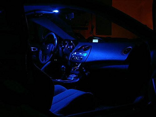 Blue BA9 Bayonet LED Replacement Bulbs For Interior Map Rearding or Dome Lights