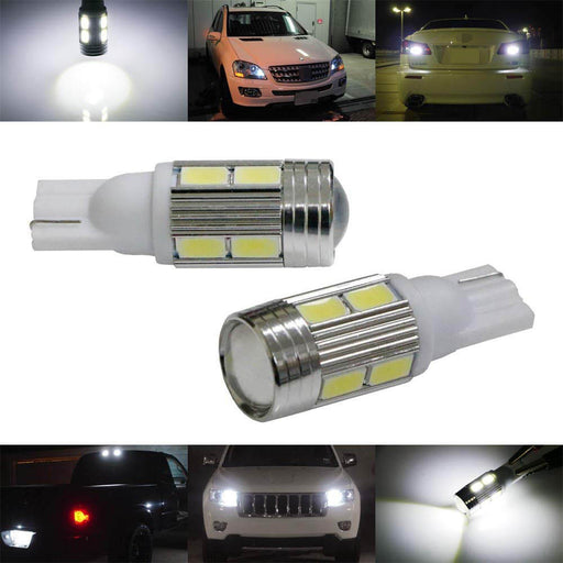 White 5730-SMD 168 194 2825 906 912 921 W5W T10 LED Bulb For Car Exterior Lights