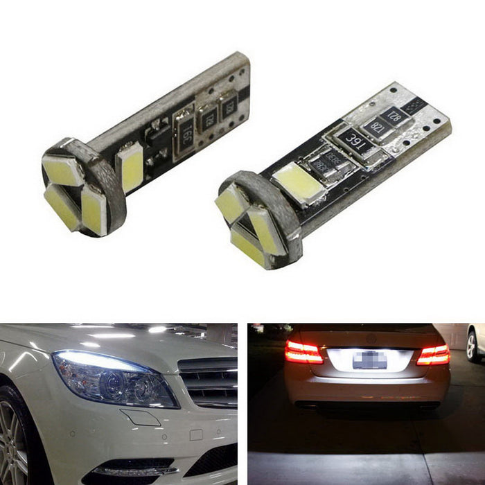 5-SMD 168 W5W 2825 T10 CANbus Error Free LED Bulbs For Car License Pla —  iJDMTOY.com