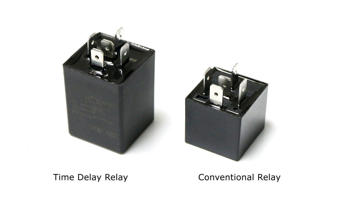 10-Second Time Delay Relay 5-Pin SPDT 12V 30A, Perfect For Automotive Lighting