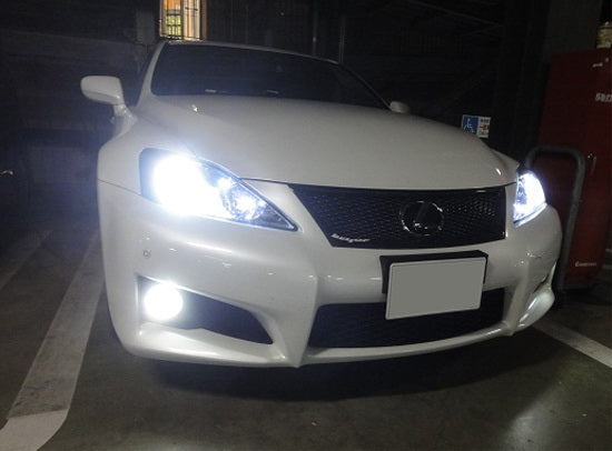 Xenon White 52-SMD 9005 LED High Beam Daytime Running Lights For Lexus Toyota