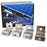 40pc Solar Panel Aluminum Z-Shape Brackets For RV Boat Household Flat Roof Mount