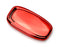 Chrome Red TPU Key Fob Case For Audi A3 A4 A5 A6 A7 Q3 Q5 Q7 3-Button Keyless