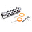 Black/White Checker Handbrake Handle Grip For Gen3 MINI Cooper F55 F56 F57, etc