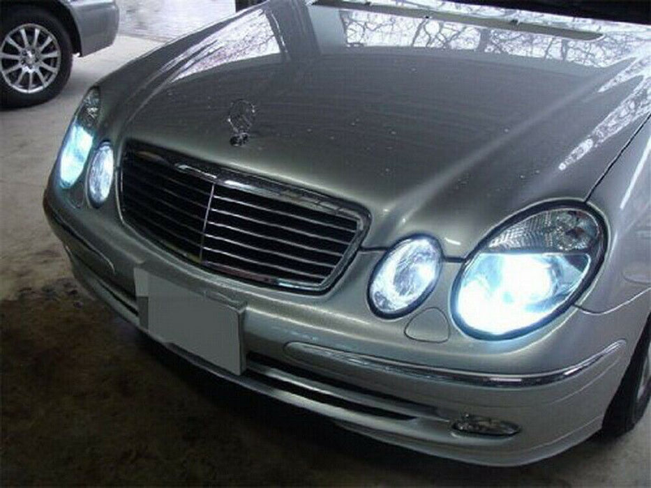 Xenon White Canbus Error Free W5W 2825 LED Bulbs For Mercedes Parking Lights