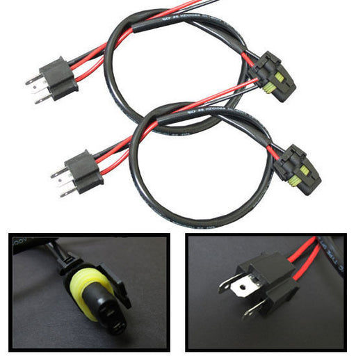 H4 9003 HB2 Wire Harness Power Cord For Ballast To Stock for Xenon Headlamp Kit