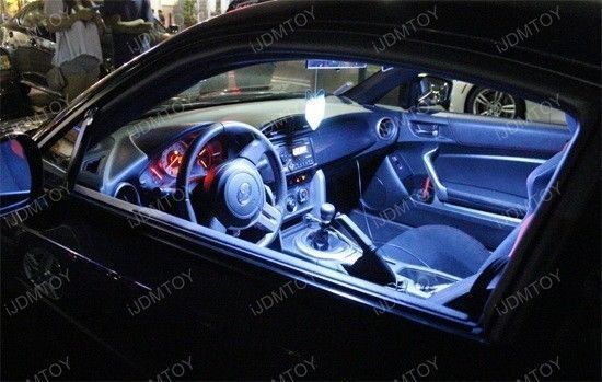 The Brightest Exact Fit 110-LED Interior Light Package For Scion FR-S Subaru BRZ