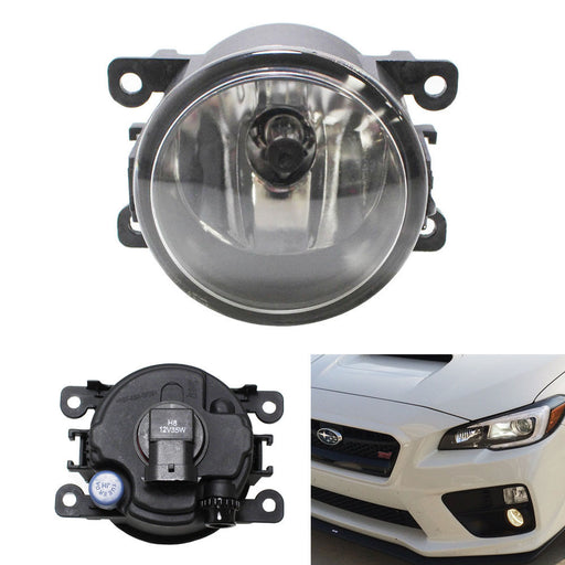 1x Fog Light Lamp Replacement w/Halogen Bulb For Acura Honda Ford Nissan Subaru
