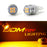 5pc Set Smoked Lens Truck Cab Roof Lights w/ Amber LED Bulbs For Truck SUV 4x4