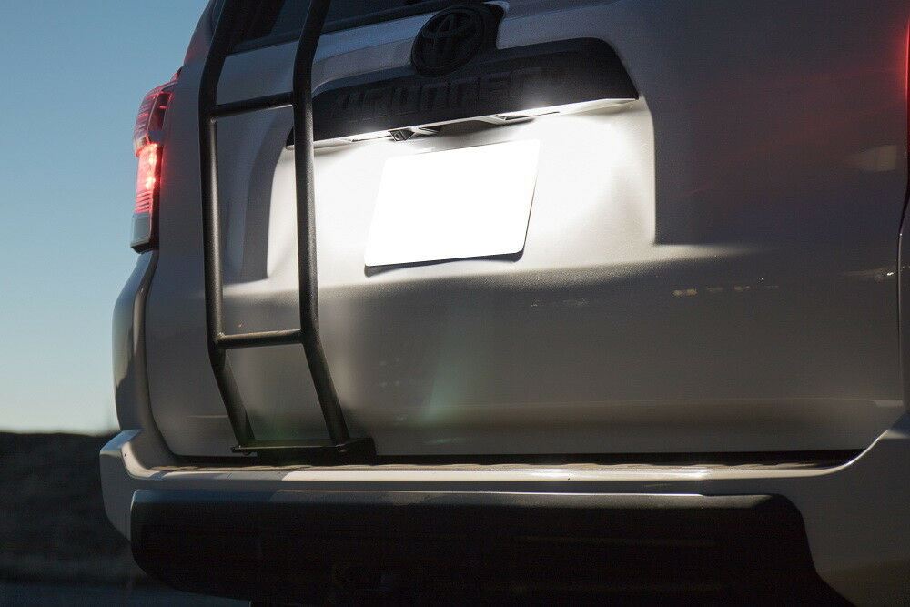 OE-Fit 3W Full White LED License Plate Light Kit For Toyota 4Runner & Sequoia