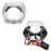 X5-R Style White LED Halo Ring Angel Eye Shrouds For 2.5" H1 Headlamp Projectors
