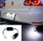 Xenon White 12-SMD 2825 LED Bulbs w/ Error Free Decoder For License Plate Lights