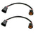 (2) 9005/9006 For Nissan Infiniti OEM Panasonic HID Ballasts Power Cord Wires