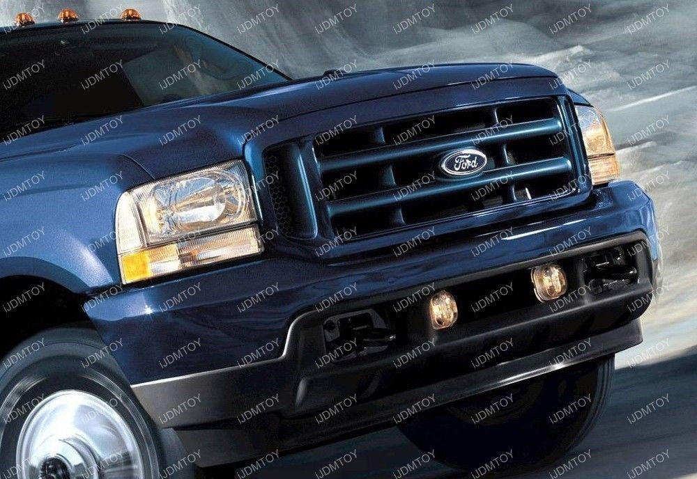 OE Replacement Fog Lamps w/ H10 Halogen Bulbs For Ford F250 F350 F450 Excursion