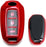 Gloss Red Full Coverage TPU Key Fob Case For Infiniti Q50 Q60 QX50 QX60 Car Key
