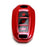 Gloss Red Full Coverage TPU Key Fob Case For Infiniti Q50 Q60 QX50 QX60 Car Key