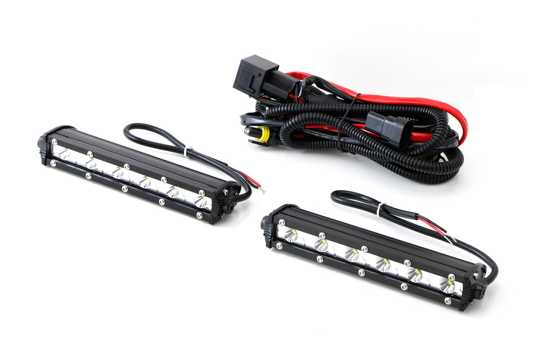 18W High Power CREE LED Daytime Running Light Kit w/ Relay Wire Harnes ...