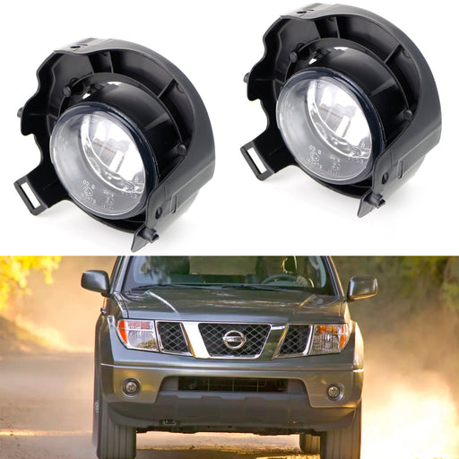 OE-Spec H11 Halogen Bulb Fog Light Kit For 2005-2009 Nissan Frontier, Pathfinder