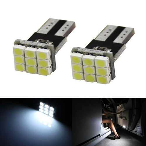 Xenon White 168 194 2825 T10 SMD Wedge LED Bulbs For Car Step Side Door Lights
